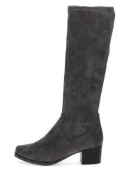 Caprice Kozaki w kolorze antracytowym rozmiar: 39. Czarne kozaki damskie Caprice, bez obcasa. Za 208.99 zł.