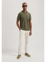 DSTREZZED Koszulka polo w kolorze khaki rozmiar: XL. Brązowe koszulki polo męskie DSTREZZED, xl, bez wzorów, bez ramiączek. Za 144.92 zł.