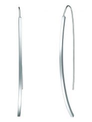 Lulu & Jane Kolczyki rozmiar: onesize. Szare kolczyki damskie Lulu & Jane, metalowe, z zapięciem typu bigiel. Za 43.99 zł.