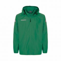 Wodoodporna kurtka Kappa Martio. Zielone kurtki męskie Kappa, s, bez wzorów, sportowe, bez kaptura. Za 269.50 zł.
