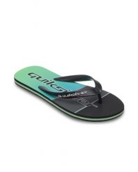 Klapki dla Mężczyzn MOLOKAI STRIPE Szary. Szare klapki i japonki męskie Quiksilver, z gumy. Za 94.99 zł.