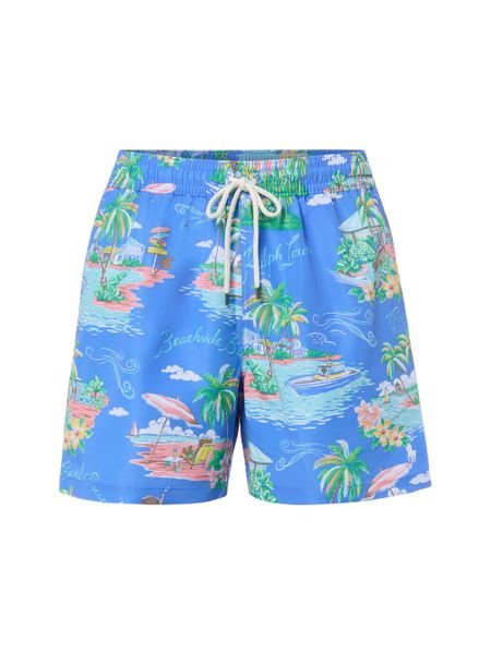 Polo Ralph Lauren spodenki kąpielowe Mężczyźni niebieski, S. Niebieskie kąpielówki męskie Polo Ralph Lauren, m. Za 379.95 zł.