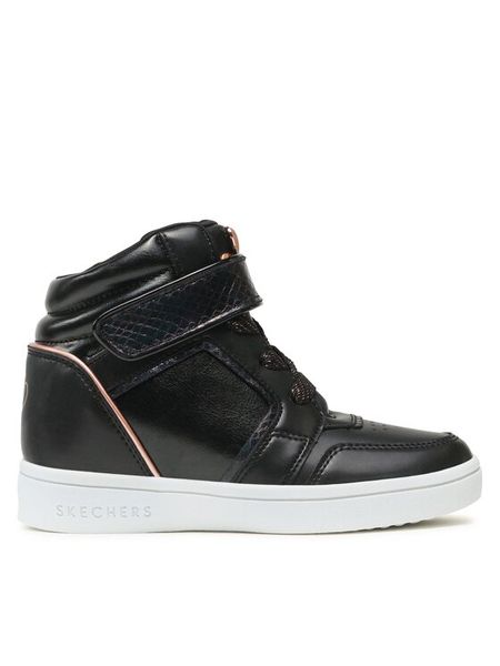 Skechers Sneakersy Hidden Star Hearts Shine 310303L/BKRG Czarny. Czarne buty sportowe dziewczęce Skechers, bez wzorów, ze skóry, bez zapięcia. Za 229.99 zł.