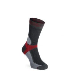 Skarpety rowerowe Bridgedale MTB Summer Weight T2 Coolmax Sport Boot. Szare skarpetki męskie Bridgedale, bez wzorów. Za 85.99 zł.