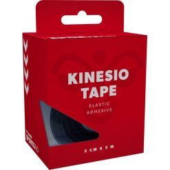 Pasek Hummel kinesio. Czarne paski męskie HUMMEL, z aplikacjami, sportowe. Za 109.00 zł.