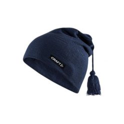Czapka z dzianiny Craft Core Classic. Niebieskie czapki męskie Craft, z dzianiny. Za 107.00 zł.