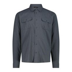 Koszula z długim rękawem CMP. Żółte koszule męskie CMP, l, bez wzorów, bez kołnierzyka, bez ramiączek. Za 253.00 zł.