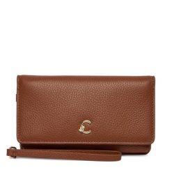 Torebka Coccinelle. Brązowe torebki klasyczne damskie Coccinelle, bez wzorów, bez dodatków. Za 489.99 zł.