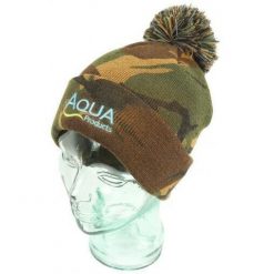 Czapka Aqua Products bobble hat. Brązowe czapki zimowe damskie AQUA PRODUCTS. Za 164.50 zł.