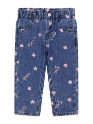 Guess Jeansy K6YA05 D1155 Niebieski Regular Fit. Niebieskie spodnie dziewczęce Guess, z bawełny. Za 214.99 zł.