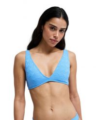 Trójkątny stanik bikini dla Kobiety PARADISE WAVE Niebieski. Niebieskie bikini damskie Roxy, bez wzorów. Za 169.99 zł.