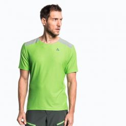 Koszulka rowerowa męska Schöffel Repetition. Zielone t-shirty sportowe męskie Schöffel, m, bez ramiączek, rowerowe. Za 319.99 zł.