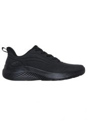 Buty sportowe Sneakersy męskie, Bobs Squad Waves - Rush Ten. Czarne buty sportowe na co dzień męskie Skechers, z materiału, bez zapięcia, trekkingowe. Za 249.99 zł.