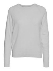 Vero Moda Sweter w kolorze szarym rozmiar: M. Szare swetry klasyczne damskie Vero Moda, m, bez kołnierzyka. Za 96.83 zł.