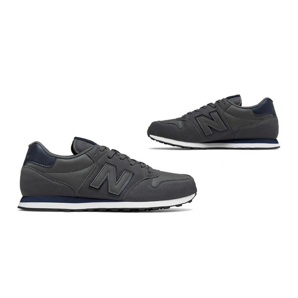 Buty męskie sneakersy sportowe New Balance Gm500Dgn. Szare buty sportowe na co dzień męskie New Balance, bez zapięcia. Za 261.99 zł.