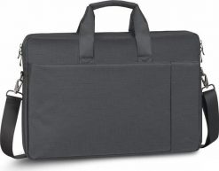 Torba Rivacase 8257 czarny. Czarne torby na laptopa damskie RivaCase, bez wzorów, z materiału. Za 161.00 zł.