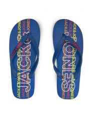 Jack & Jones Japonki Jfwlogo 12251259 Granatowy. Niebieskie klapki i japonki męskie Jack & Jones, z gumy. Za 49.99 zł.