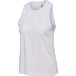 Damski tank top Hummel Canja. Białe topy sportowe damskie HUMMEL, s, bez wzorów, bez ramiączek. Za 219.50 zł.