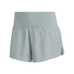 Szorty damskie adidas Adi365. Zielone spodenki sportowe damskie Adidas, bez wzorów, klasyczne, z standardowym stanem. Za 201.55 zł.