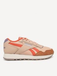 Buty sportowe damskie Reebok Glide sneakersy pomarańczowe (100201419). Brązowe obuwie trekkingowe damskie Reebok. Za 209.00 zł.