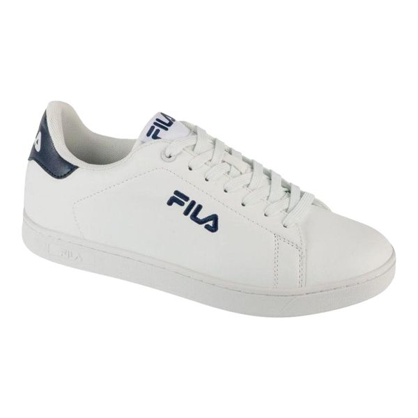 Męskie Buty Sportowe Courtbay Linear. Białe buty sportowe na co dzień męskie Fila, z gumy, bez zapięcia. Za 293.99 zł.