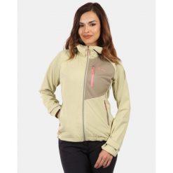 Damska kurtka softshell Kilpi BELTRA-W. Brązowe kurtki damskie Kilpi, xl, bez wzorów, z softshellu, bez kaptura. Za 473.69 zł.