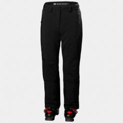 Spodnie narciarskie damskie Helly Hansen Alphelia 2.0. Czarne spodnie materiałowe damskie Helly Hansen, bez wzorów, sportowe. W wyprzedaży za 949.00 zł.
