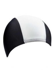 Czapka pływacka męska Beco | Lycra | Czarny/biały/czarny. Białe czapki męskie Beco, bez wzorów, z elastanu, klasyczne. Za 165.99 zł.