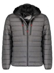 Geographical Norway Kurtka pikowana w kolorze szarym rozmiar: M. Szare kurtki damskie Geographical Norway, m, bez wzorów, bez kaptura. Za 158.10 zł.