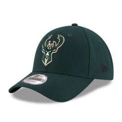 Czapka z daszkiem New Era NBA Milwaukee Bucks. Zielone czapki męskie New Era, bez wzorów, sportowe. Za 183.00 zł.