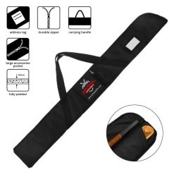 Torba Pokrowiec na składane wiosło grenlandzkie John Paddle Paddle Bag. Czarne torebki klasyczne damskie JOHN PADDLE, bez wzorów, z materiału, małe, bez dodatków. Za 139.99 zł.
