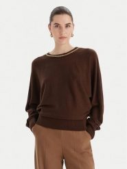 Marciano Guess Sweter 5BGR02 5782Z Brązowy Regular Fit. Brązowe swetry klasyczne damskie Marciano Guess, xs, z syntetyku, bez kołnierzyka. Za 689.99 zł.