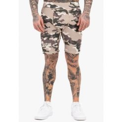 Funkcyjne spodenki kolarskie Benlee Krinson. Brązowe szorty sportowe męskie Benlee, na fitness i siłownię. Za 170.50 zł.