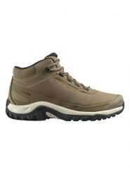 SALOMON Buty trekkingowe "Shelter" w kolorze khaki rozmiar: 44 2/3. Brązowe buty trekkingowe męskie Salomon, z gore-texu, bez zapięcia, outdoorowe, gore-tex. Za 479.76 zł.
