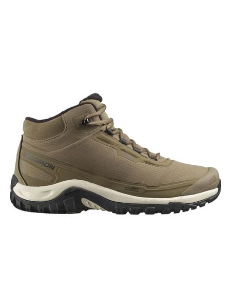 SALOMON Buty trekkingowe "Shelter" w kolorze khaki rozmiar: 44 2/3. Brązowe buty trekkingowe męskie Salomon, z gore-texu, bez zapięcia, outdoorowe, gore-tex. Za 479.76 zł.