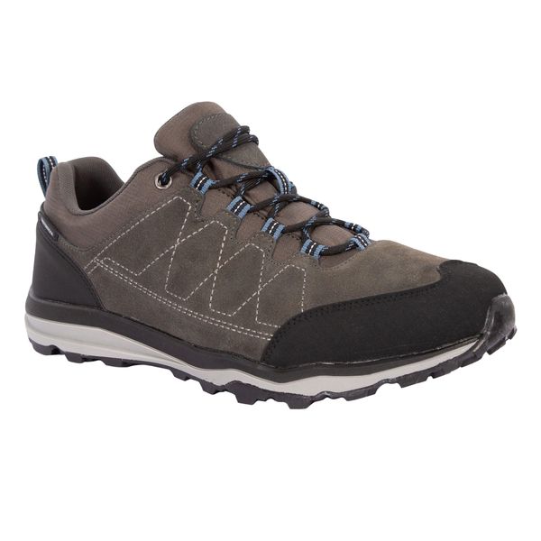 Buty Sportowe Męskie Jason Zamszowe. Szare buty sportowe na co dzień męskie Trespass, z gumy, bez zapięcia, trekkingowe. Za 258.99 zł.