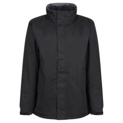 Wodoodporna Wiatroszczelna Kurtka Męska Beauford (izolacja Thermoguard). Czarne kurtki męskie Regatta, l, bez wzorów, sportowe, bez kaptura. Za 314.99 zł.