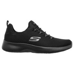 Buty do chodzenia damskie Skechers Dynamight. Czarne obuwie do biegania damskie Skechers. Za 349.99 zł.