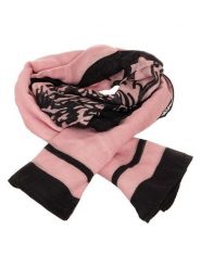 Juicy Couture Szal w kolorze jasnoróżowym - 140 x 140 cm rozmiar: onesize. Różowe szaliki i kominy damskie Juicy Couture, bez wzorów, z materiału. Za 130.99 zł.