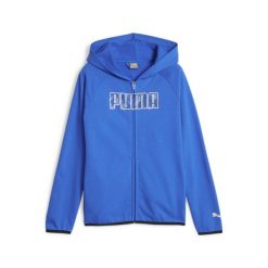 PUMA BLUZA ACTIVE SPORTS FZ TR 67629147. Niebieskie bluzy z kapturem męskie Puma, l, z bawełny. Za 152.99 zł.