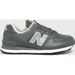 New Balance - Buty ML574LPC. Szare buty sportowe na co dzień męskie New Balance, z materiału, bez zapięcia. W wyprzedaży za 269.90 zł.