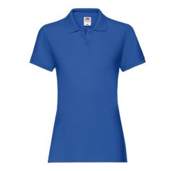 Damska Koszulka Polo Premium Plain. Szare bluzki sportowe damskie Fruit of the Loom, xl, bez wzorów, bez ramiączek. Za 65.99 zł.