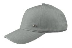 Letnia, Bawełniana Czapka z Daszkiem (Bejsbolówka) - Pako Jeans - Szara. Szare czapki męskie Pako Jeans, na lato, bez wzorów, z bawełny. Za 49.00 zł.