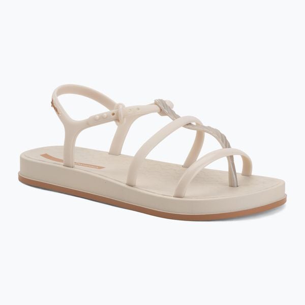 Sandały damskie Ipanema Drip Intense. Brązowe sandały damskie Ipanema, bez wzorów, z materiału, bez obcasa. Za 119.00 zł.