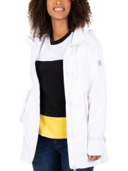 Timezone Parka w kolorze białym rozmiar: L. Białe parki damskie Timezone, l, bez wzorów. Za 189.29 zł.