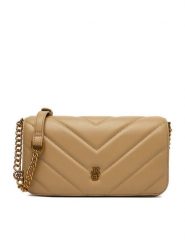 Badura Torebka EO-MIA-GL24878121 Beżowy. Brązowe torebki klasyczne damskie Badura, bez wzorów, z materiału, bez dodatków. Za 199.99 zł.