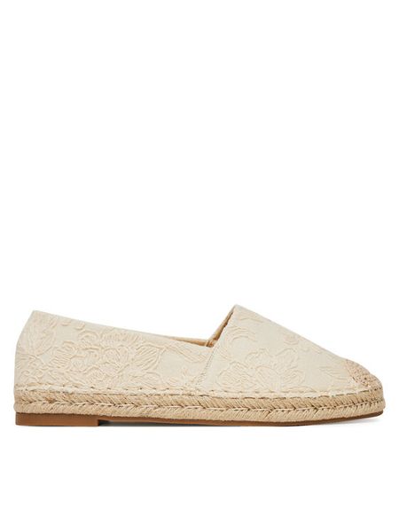 DeeZee Espadryle Q124-2 Beżowy. Brązowe espadryle damskie DeeZee, bez wzorów, z materiału, bez obcasa. Za 79.99 zł.