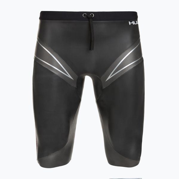 Spodenki neoprenowe HUUB Albacore Buoyancy Short. Czarne szorty damskie Huub, bez wzorów, z materiału, sportowe. Za 489.99 zł.