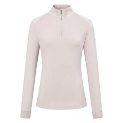 Damska koszulka jeździecka z długim rękawem HV Polo Orlanda. Niebieskie bluzki sportowe damskie HV POLO, l, z jersey, bez kołnierzyka, bez ramiączek. Za 339.00 zł.