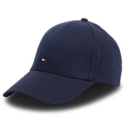 Czapka z daszkiem Tommy Hilfiger. Niebieskie czapki męskie Tommy Hilfiger, bez wzorów. Za 109.99 zł.